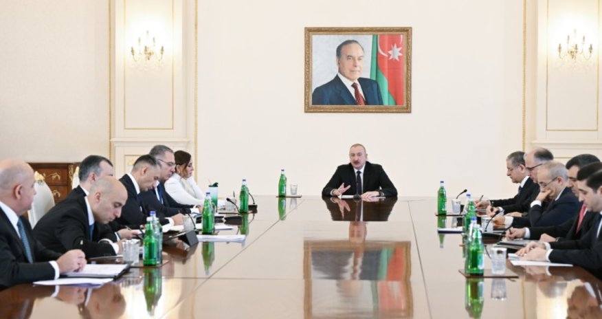 Алиев дал поручения чиновникам