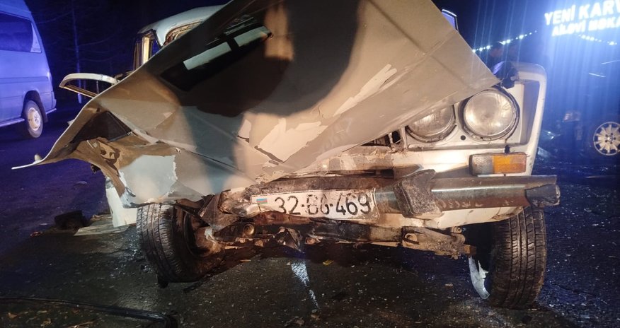 Bərdədə yol qəzası baş verib, ölən və xəsarət alanlar var