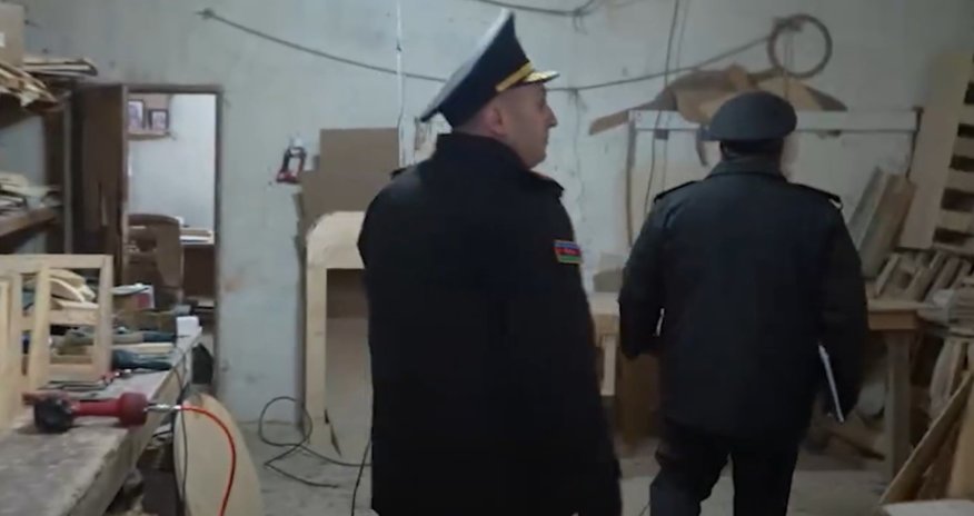 Bakıda mebel sexinin fəaliyyəti dayandırılıb