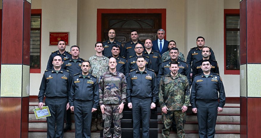 
Bakıda NATO-nun Mobil Təlim Qrupunun kursu keçirilib