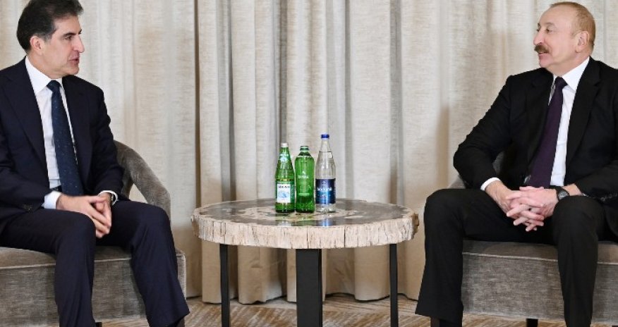 Ильхам Алиев встретился в Мюнхене с главой региона Иракский Курдистан