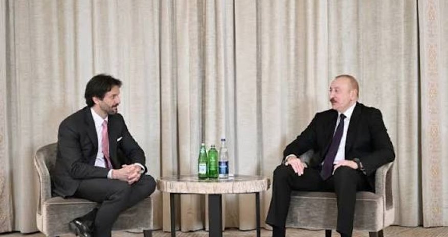 Prezident Münxendə Slovakiyanın müdafiə naziri ilə görüşüb