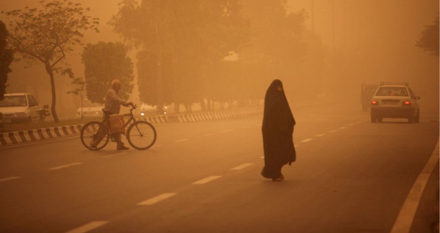 Mehr: Из-за пыльной бури на западе Ирана качество воздуха опустилось до опасного уровня