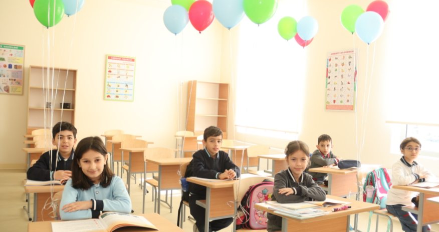 Ağdam şəhər 1 nömrəli tam orta məktəbdə tədris prosesinə başlanılıb