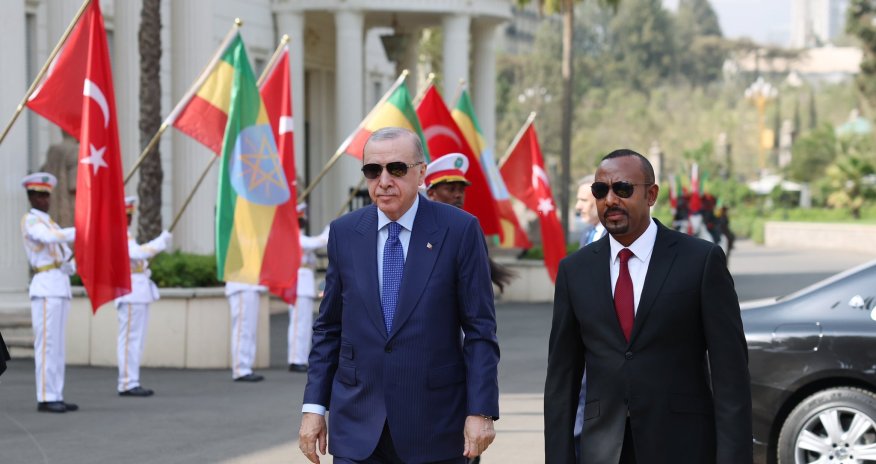 Ərdoğan və Efiopiyanın Baş naziri arasında görüş olub