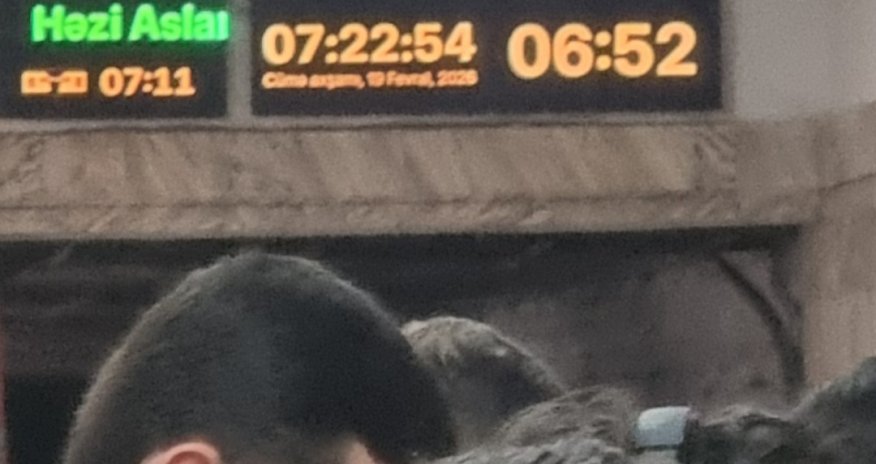 Bakı metrosunda texniki nasazlıq səbəbindən qatarların hərəkətində gecikmə olub