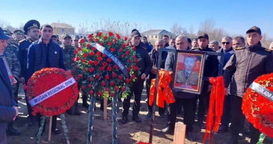 FHN-in xidmət zamanı həlak olan əməkdaşı dəfn edilib