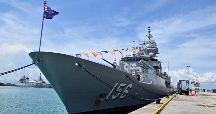 Австралийский военный фрегат пересек Тайваньский пролив