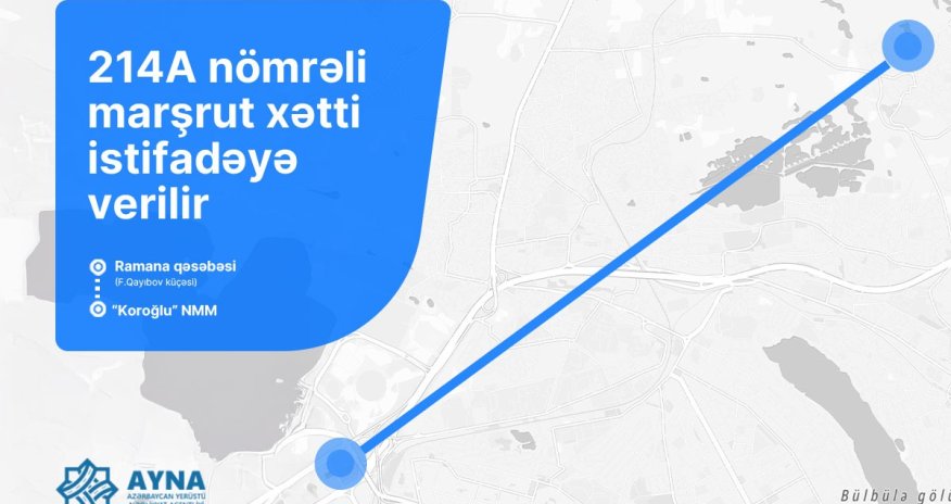 В Баку автобусы стали курсировать по новому маршруту