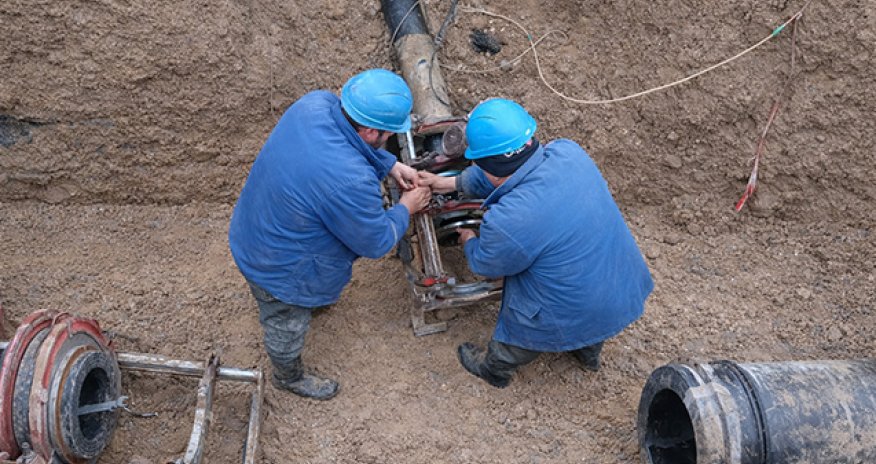 Zabrat qəsəbəsindəki su xəttində qəza aradan qaldırıldı