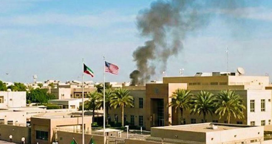 İran ABŞ-nin Küveytdəki səfirliyinə zərbə endirib