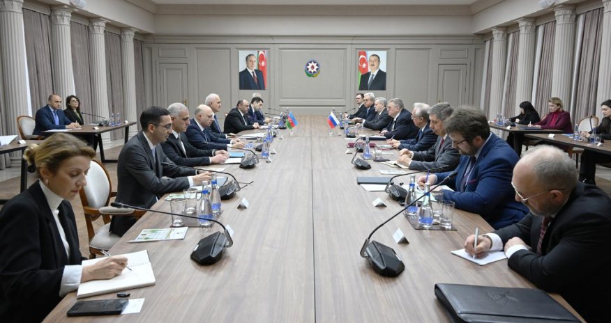 Azərbaycan Rusiya ilə orta və uzunmüddətli perspektivə hesablanmış investisiya layihələrini müzakirə edib
