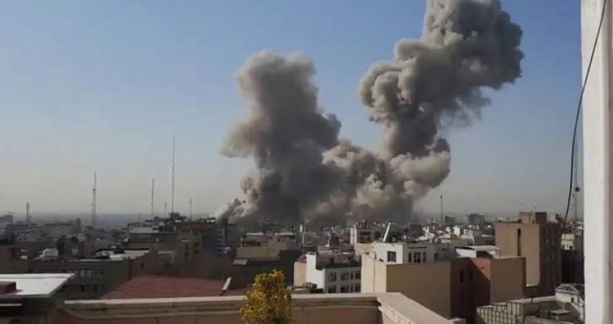 Израильская авиация над Тебризом. Мощные удары - Oбновлено