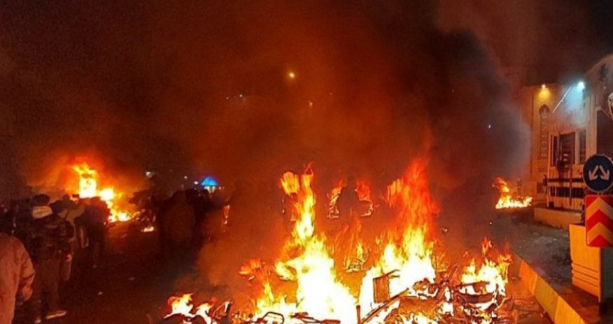 Американское посольство пострадало от ударов беспилотников