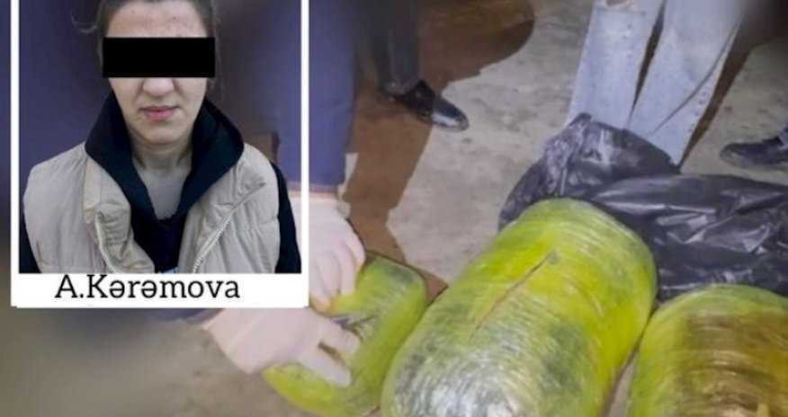Sabirabadda 25 yaşlı qadında 14 kq narkotik aşkarlanıb
