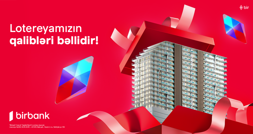 
Birbank-ın Yeni il lotereyasında mənzilin sahibi bəlli oldu