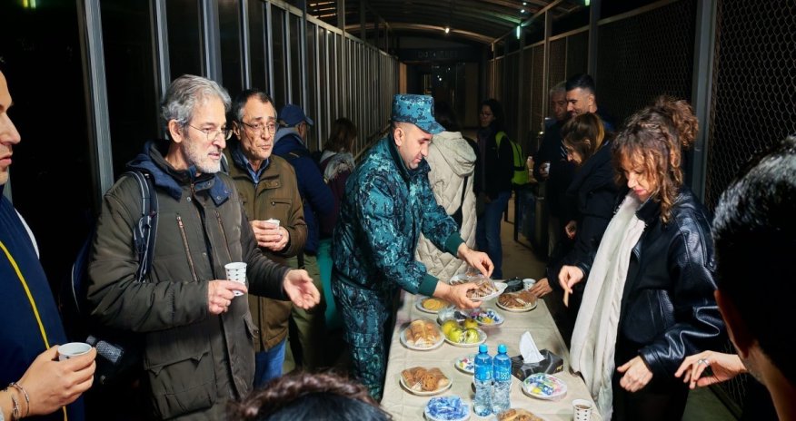 К настоящему времени через границу Азербайджана из Ирана эвакуированы 1317 человек