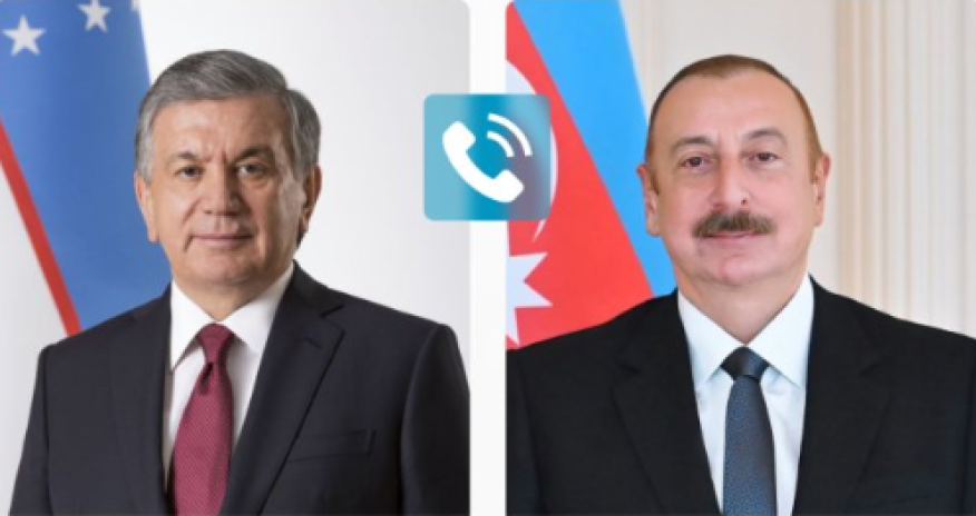 Mirziyoyev Prezidentə zəng etdi