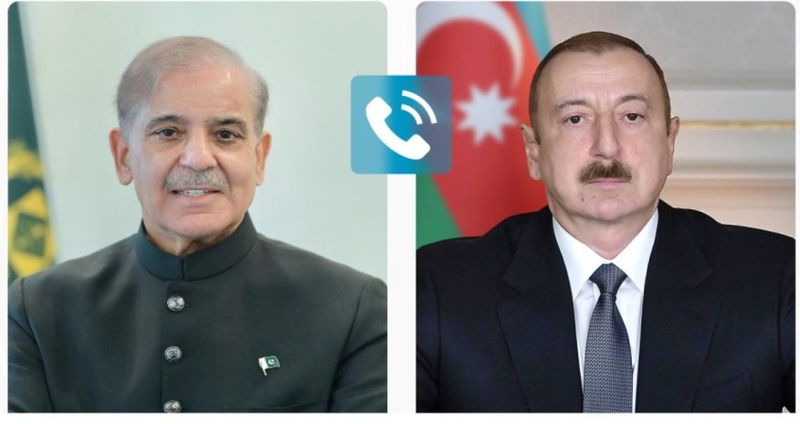 Şahbaz Şərif Azərbaycan Prezidentinə zəng edib