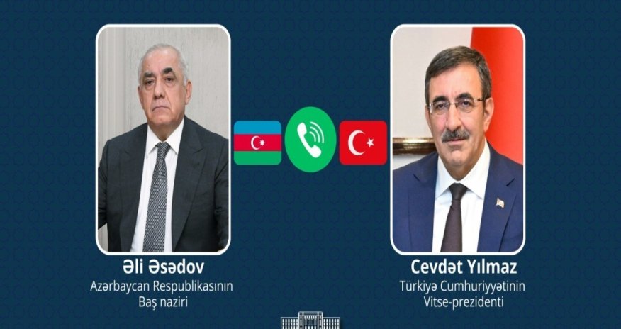 Azerbaijan PM, Türkiye&rsquo;s vice president discuss Iran&rsquo;s drone strikes