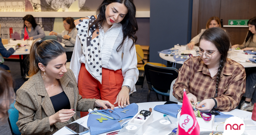 Narcongratulated women journalistsonthe 8th of March