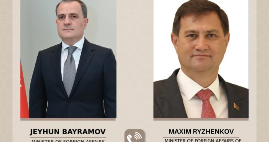 
Belarusun XİN rəhbəri Ceyhun Bayramovazəng edib