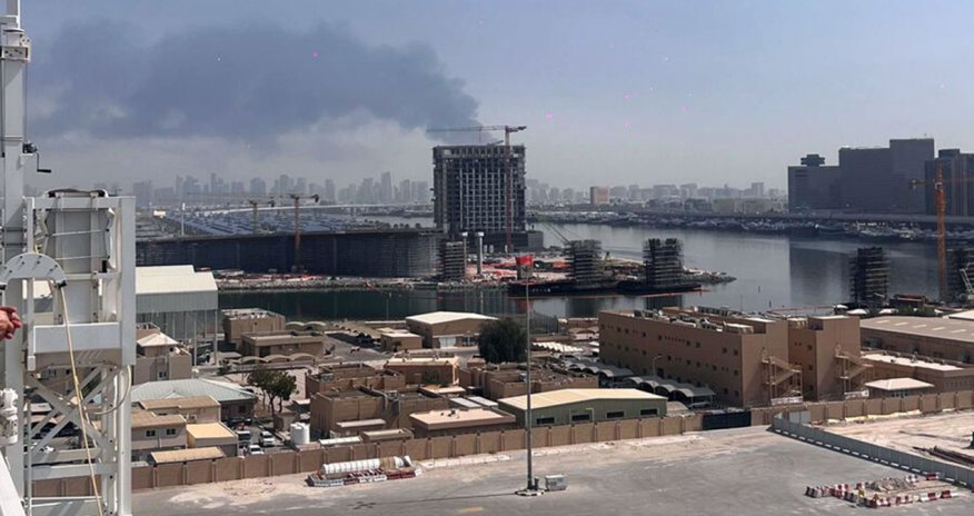 Dubayda partlayış olub