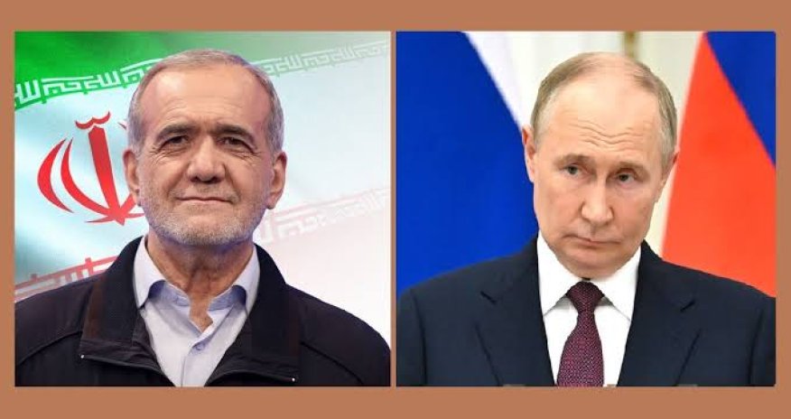 Путин созвонился с Пезешкианом