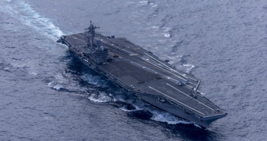 Третий авианосец: George H.W. Bush отправляется на Ближний Восток