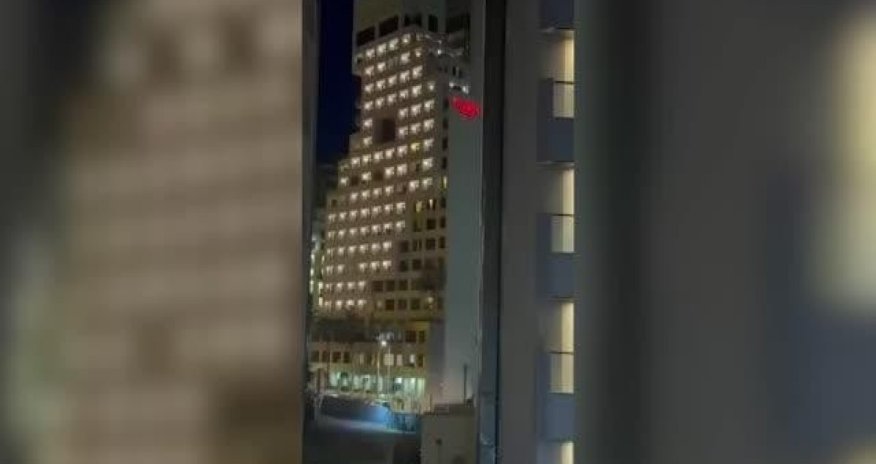 Beyrutun mərkəzində hotelə zərbə endirilib, 4 ölü, 10 yaralı var