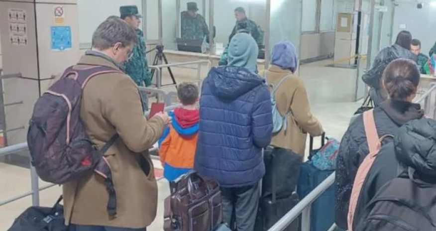 İrandan Azərbaycanın sərhədi vasitəsilə 1873 nəfər təxliyə edilib