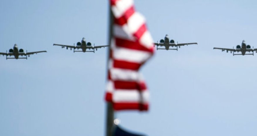 В Персидском заливе воздушная зона дозаправки истребителей США