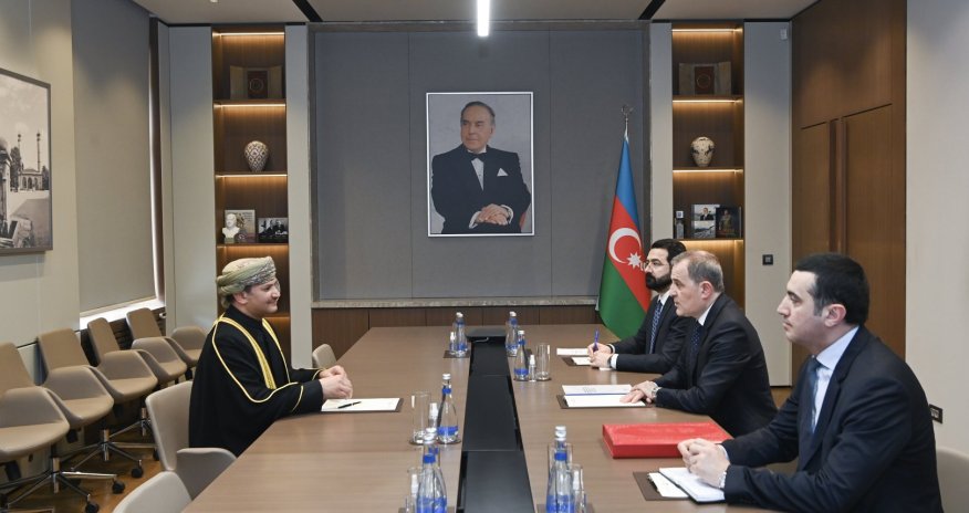 Новоназначенный посол Омана у Байрамова