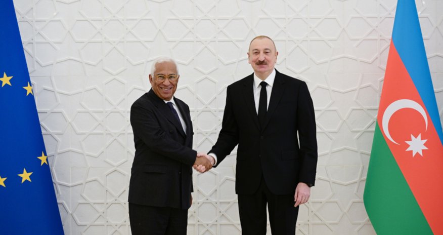 İlham Əliyev və Antonio Koştanın birgə mətbuat bəyanatı