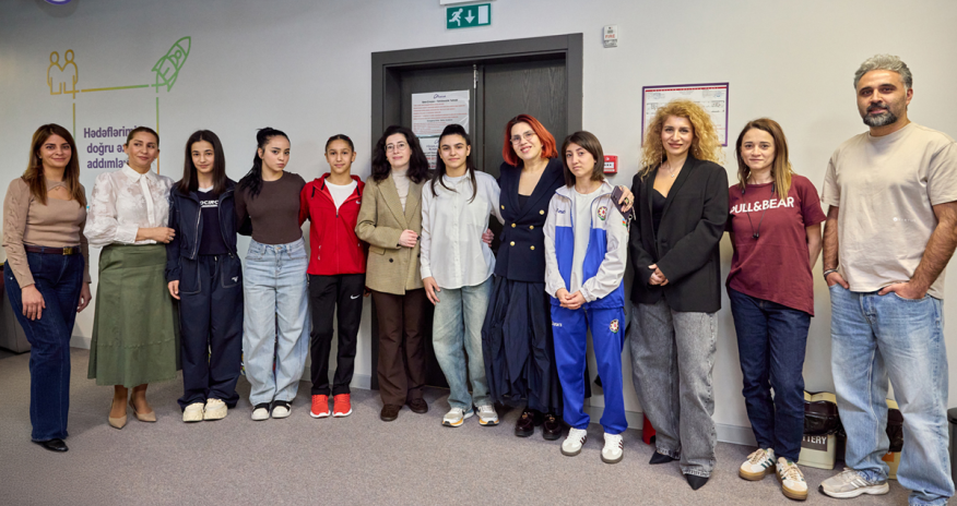 Participants of the &ldquo;White Suits Girls Best&rdquo; initiative visited Azercell