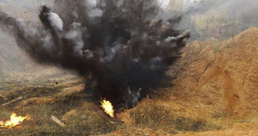 Füzulidə mina partlayıb,ölən var