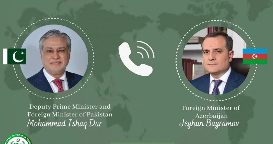 Ceyhun Bayramov pakistanlı həmkarı ilə regiondakı prosesləri müzakirə edib