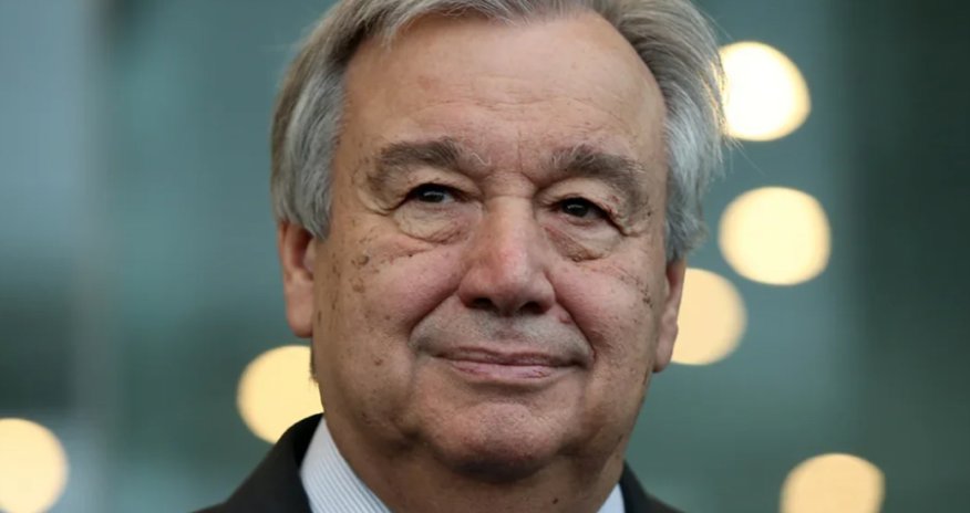 Эрдоган вручил Гутерришу премию