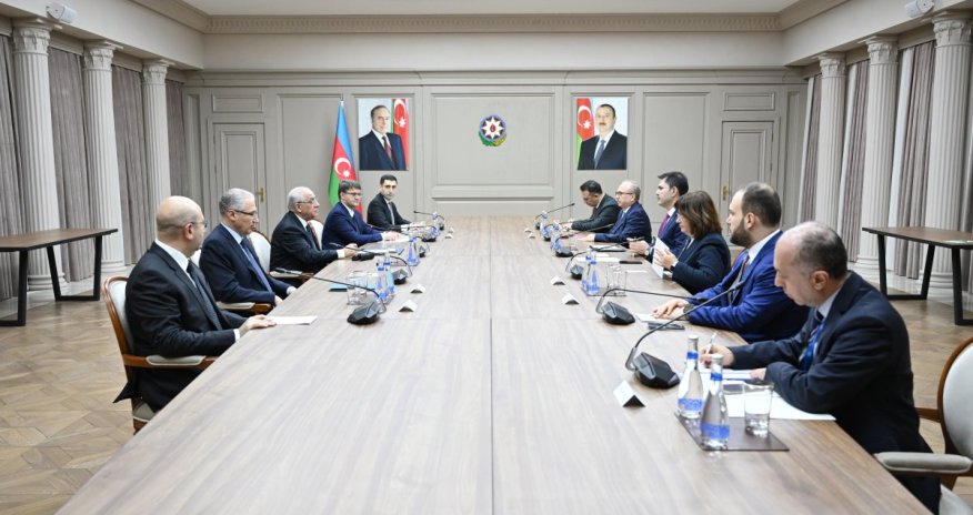 Турецкий министр у Али Асадова