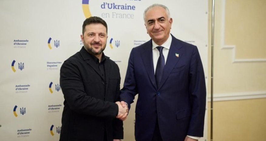 Зеленский снова встретился с Пехлеви