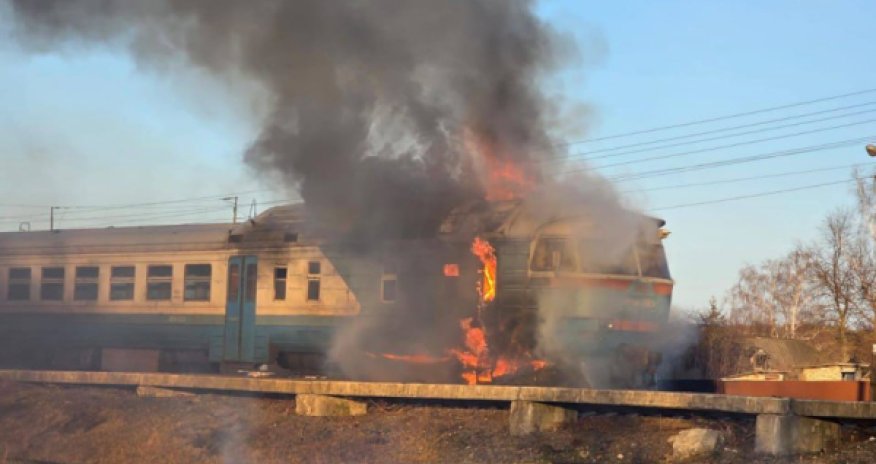Россия атаковала пассажирский поезд