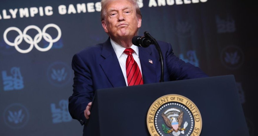 Трампа могут не пустить на Олимпиаду в Лос-Анджелесе