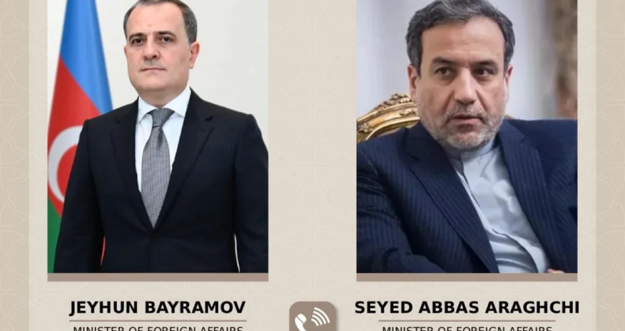 Ceyhun Bayramovla Abbas Əraqçi ikitərəfli məsələləri müzakirə ediblər