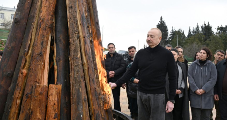 Поздравление Ильхама Алиева