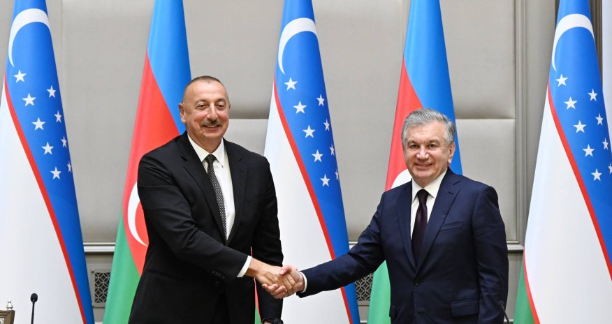 Azərbaycan və Özbəkistan prezidentləri regiondakı gərginliyi müzakirə ediblər