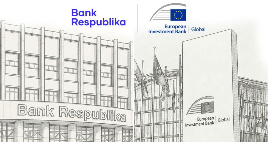 
Bank Respublika and EIB Global sign a credit agreement using the Central Bank&rsquo;s hedging mechanism