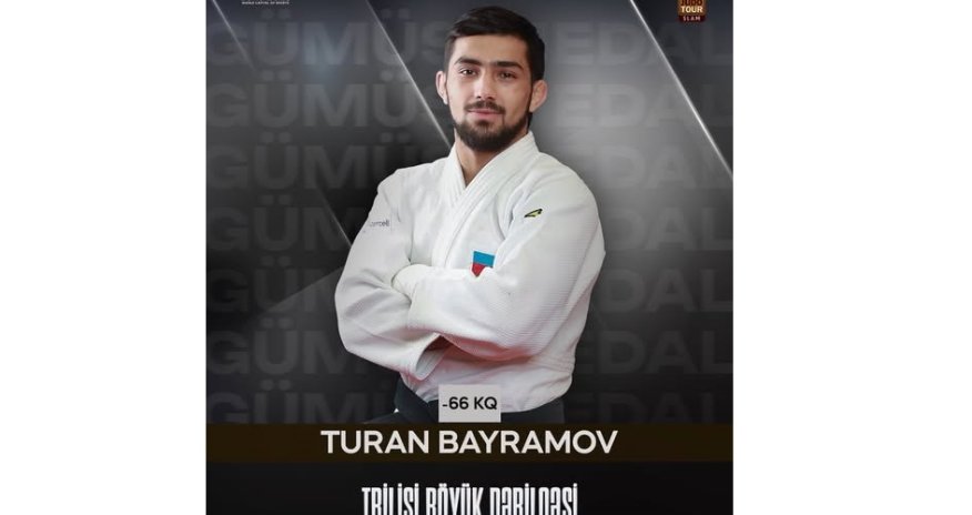 Азербайджанский дзюдоист завоевал серебряную медаль на турнире "Большого шлема"