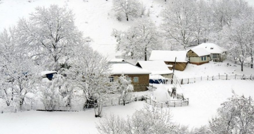 Bəzi bölgələrə qar yağıb - Faktiki hava açıqlanıb