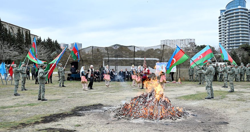 Azərbaycan Ordusunda Novruz və Ramazan bayramları münasibətilə silsilə tədbirlər keçirilib