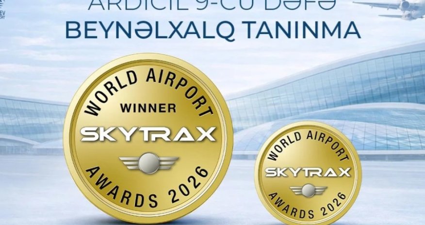 Бакинский аэропорт признан лучшим в Центральной Азии и СНГ